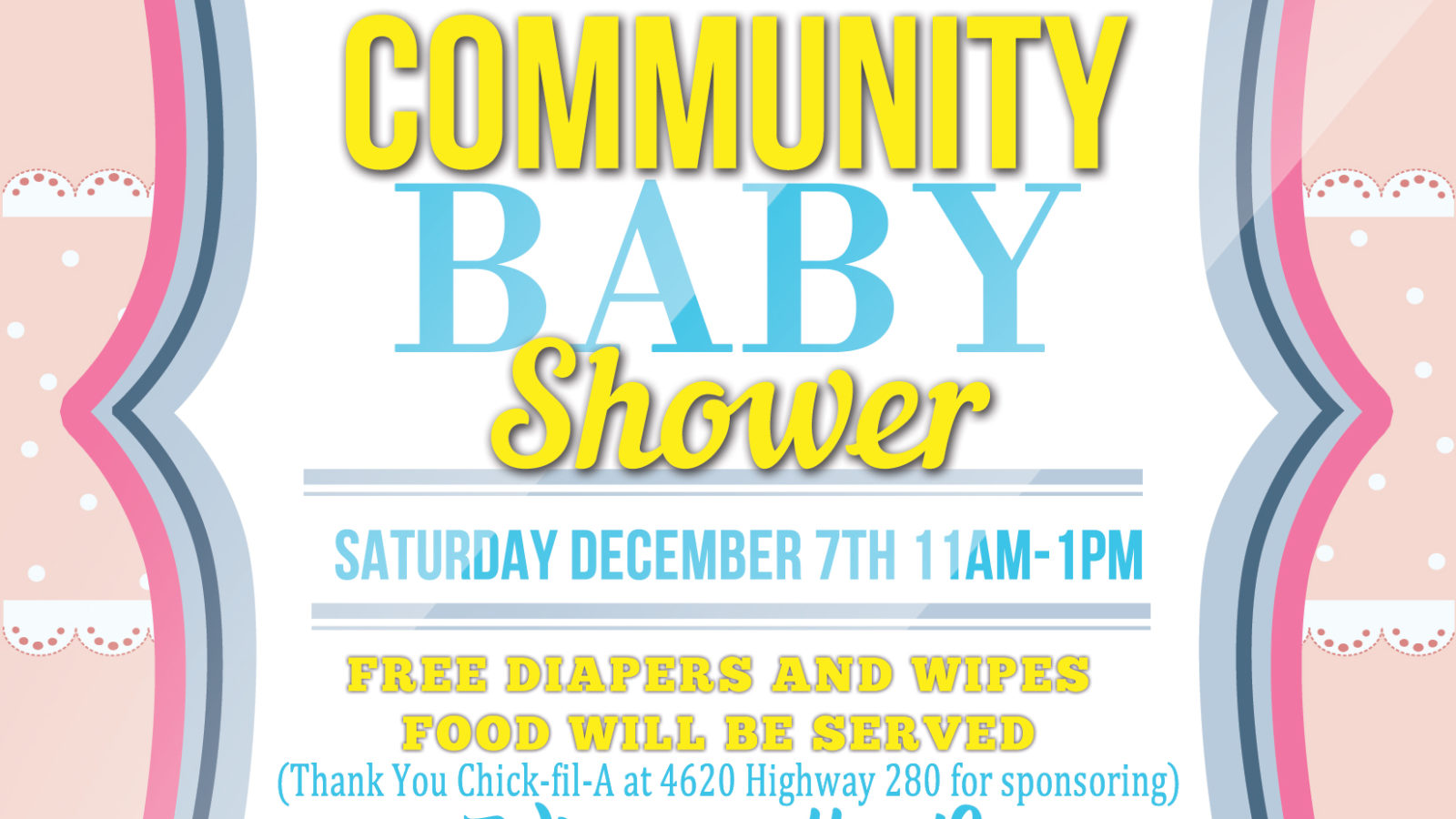 None Suffers Lack Ministry Community Baby Shower December 7, 2019
